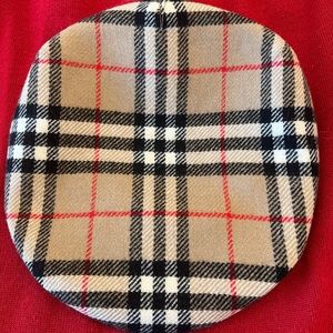 Vintage Burberrys Nova check Newsboy cap